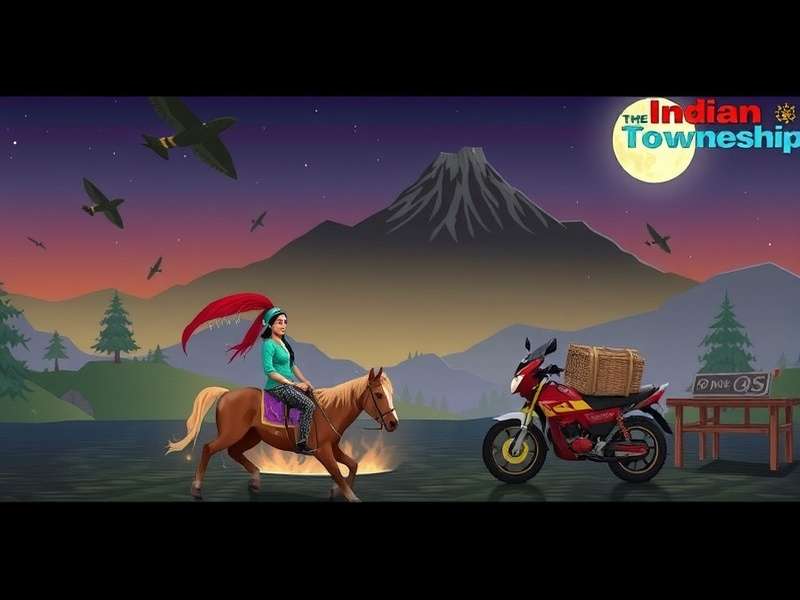 Township गेम इंटरफ़ेस - शहर और फ़ार्म