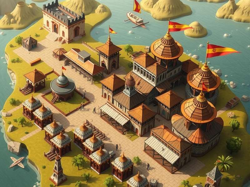 Township गेम का एक आदर्श शहर लेआउट डिजाइन