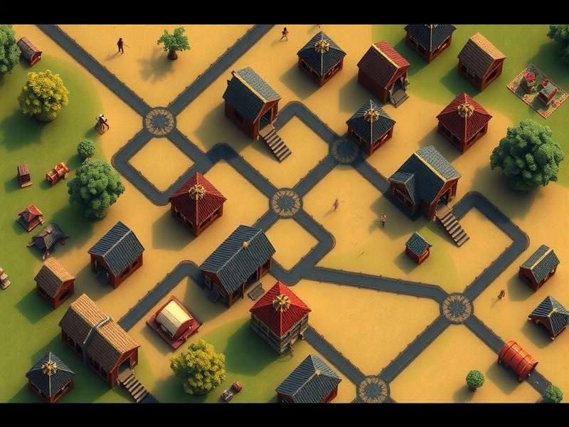 Township का एक आदर्श लेआउट उदाहरण