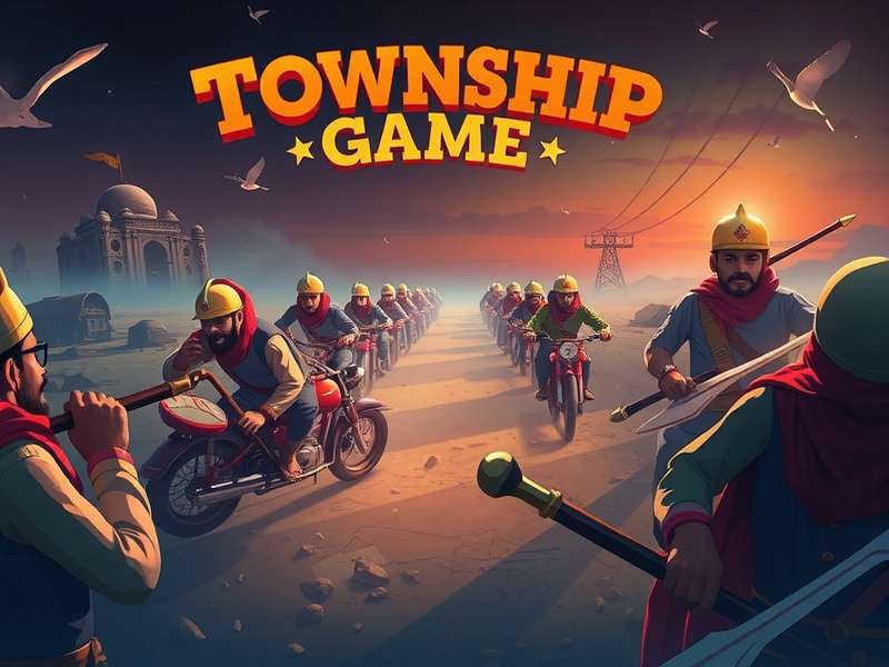 Township गेम का स्क्रीनशॉट - एक सुंदर शहर और फार्म