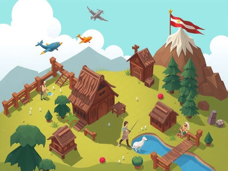 Township गेम का स्क्रीनशॉट - शहर और फार्म