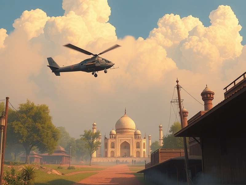 Township Game Screenshot - शहर और फार्म का दृश्य