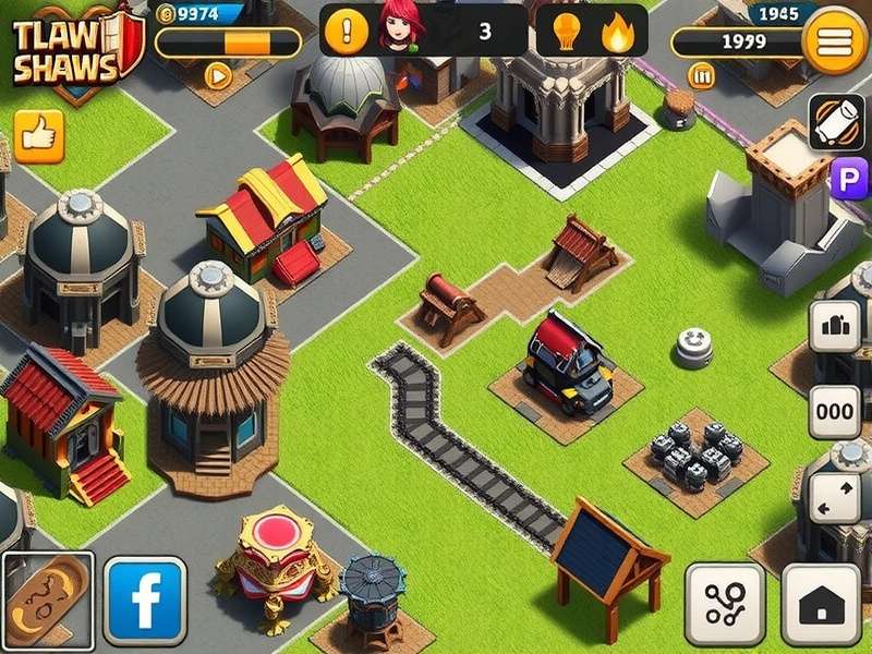 टाउनशिप गेम का स्क्रीनशॉट - शहर और फार्म