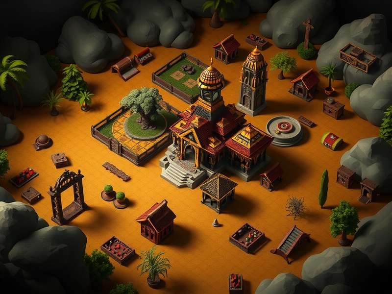 Township शहर का सुंदर लेआउट