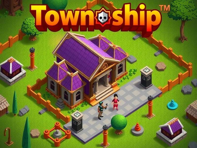 Township गेम का स्क्रीनशॉट - शहर निर्माण और खेती
