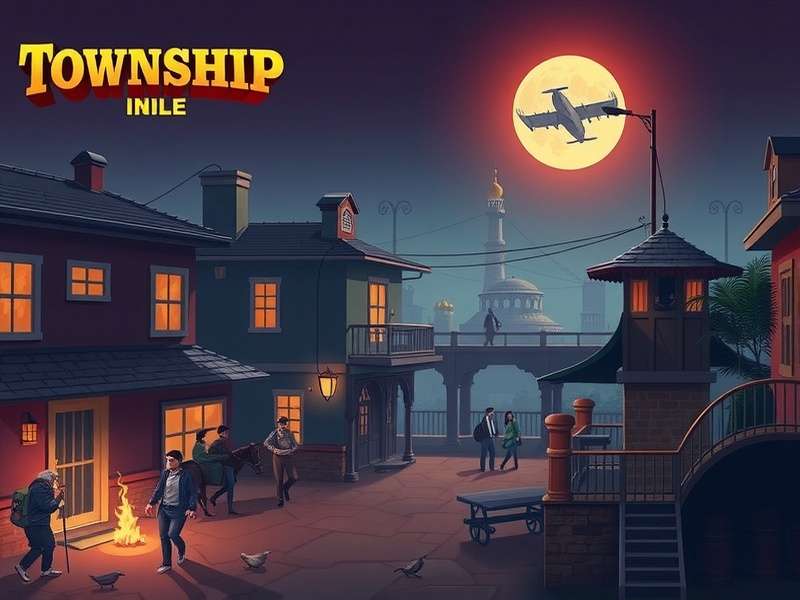 Township प्रोमो कोड एंटर करते हुए प्लेयर