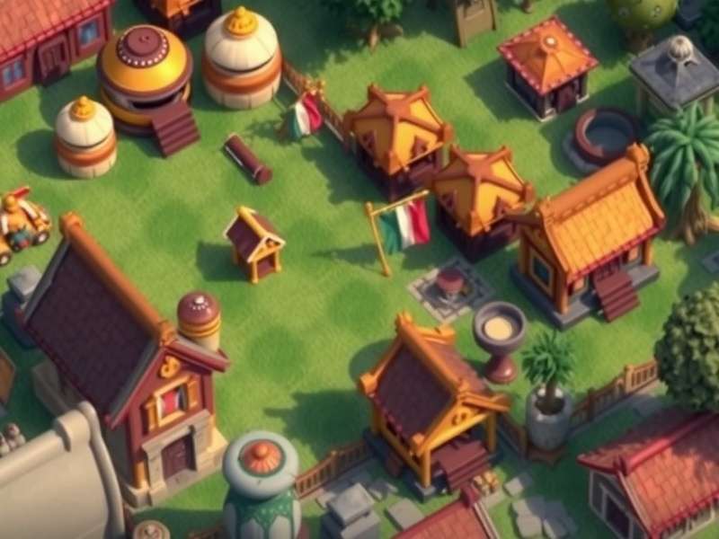 Township और समान गेम्स का मोबाइल फोन पर गेमप्ले