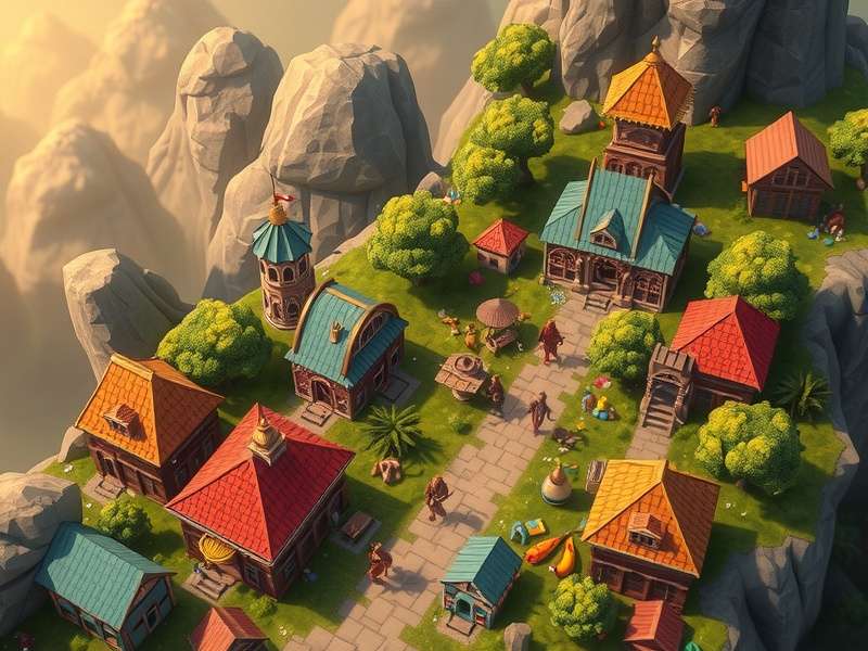 Township PC गेमप्ले स्क्रीनशॉट