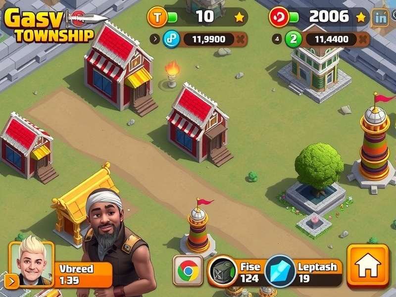 Township Mod APK गेमप्ले स्क्रीनशॉट