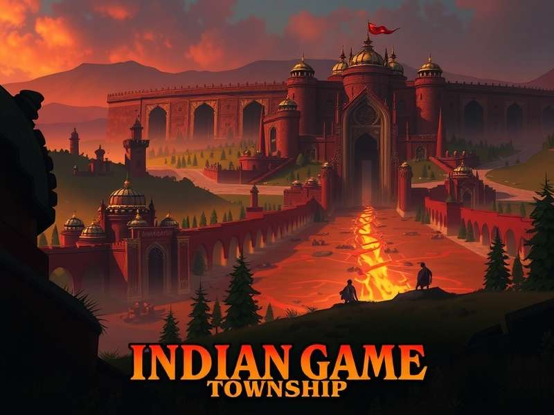 Township गेमप्ले स्क्रीनशॉट - शहर निर्माण और खेती