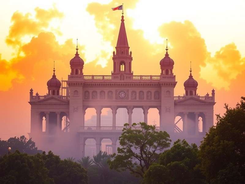 Screenshot of Township mobile game showing a vibrant virtual town