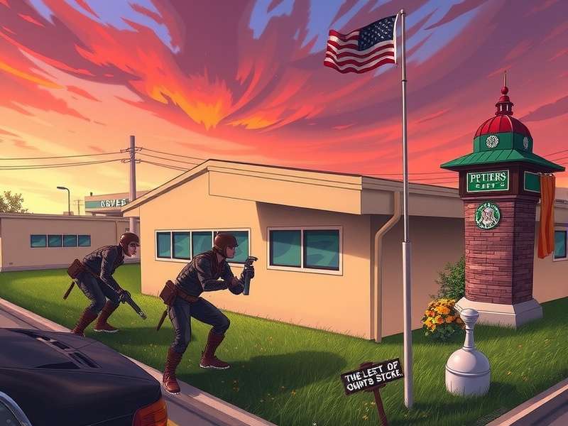 A vibrant Township game scene showing farms, buildings, and a train