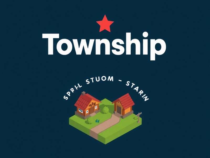 Township in-game chat showing common abbreviations used by players