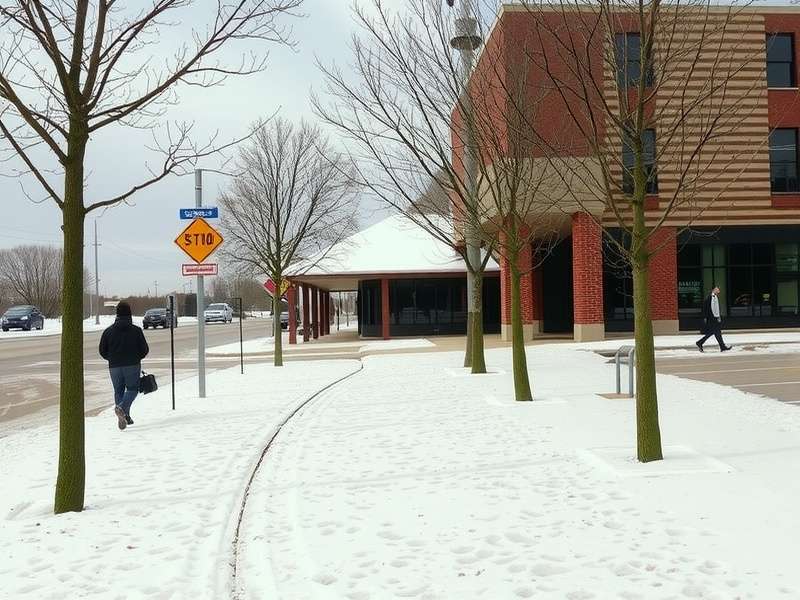 Vibrant landscape of a virtual township with farms and buildings