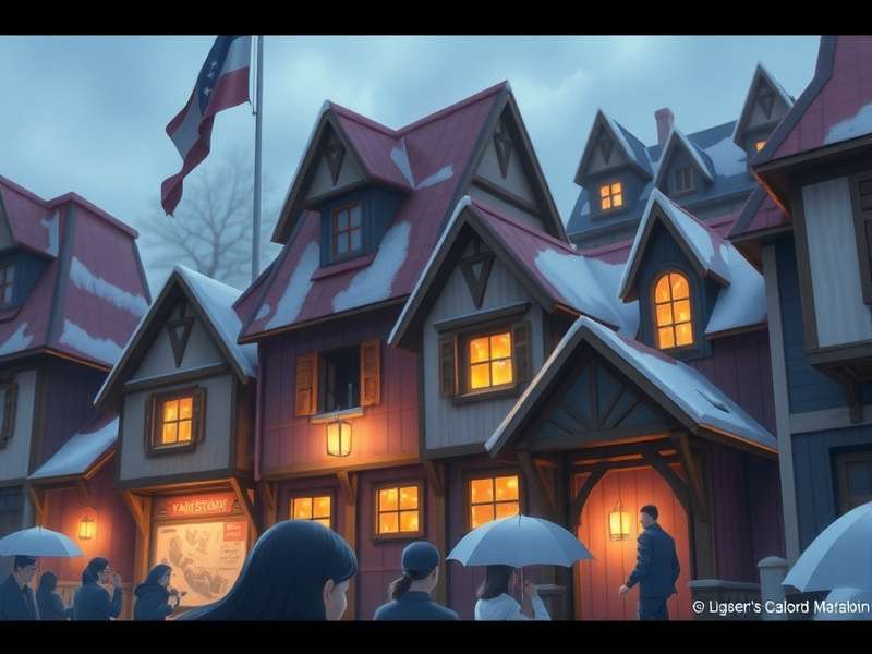 Historical map showing township divisions in colonial India