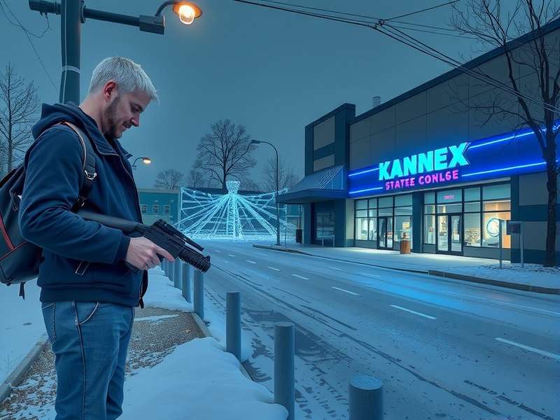 Scenic view of a township in Minnesota with houses and greenery