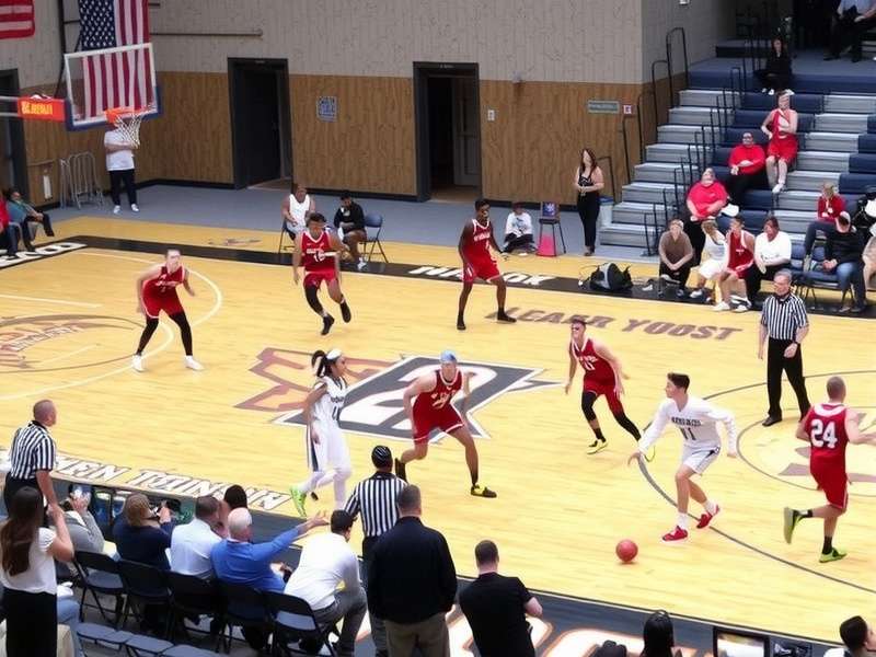 Historic Main Street in Warren Township showing classic architecture and community spaces
