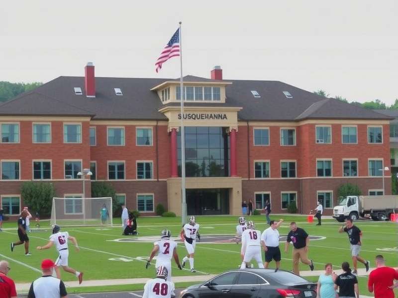 A vibrant digital township showing farms, houses, and community buildings