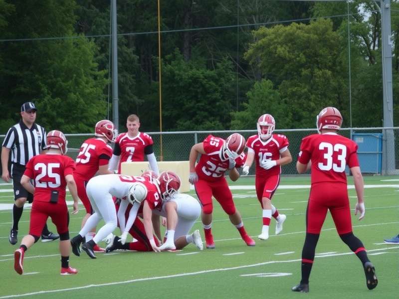 A vibrant aerial view of a well-developed Peters Township with farms, factories, and community buildings