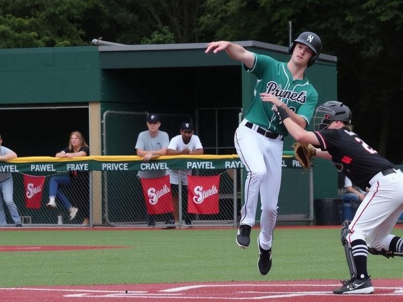 Panoramic view of Whitemarsh Township showing fields and community buildings