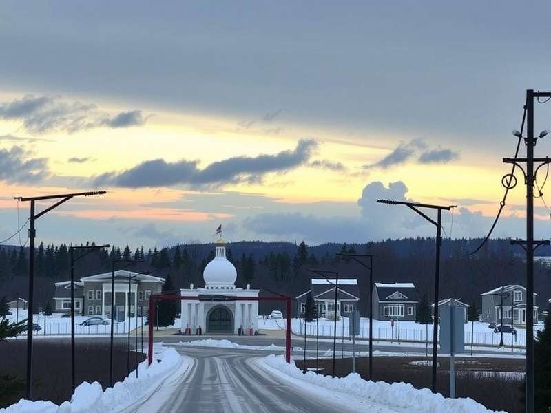 Scenic landscape of Duluth Township in autumn with vibrant foliage