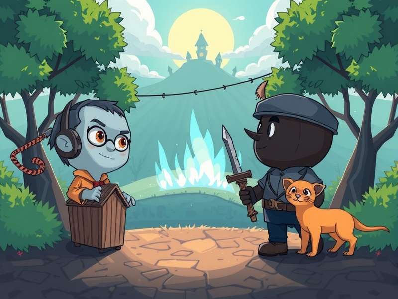 Township Of Tiny - A vibrant bird's eye view of a thriving miniature township with farms, houses and factories