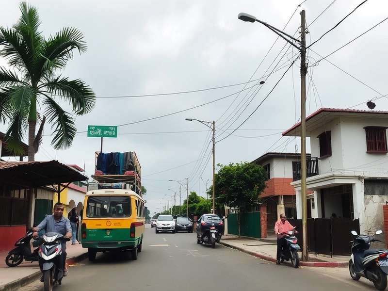 Weather Today Lahore Township — scenic view of Township landscape under changing skies