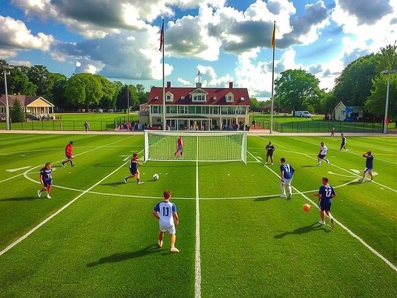 Egg Harbor Township Nj Township game landscape with farms, factories and community buildings