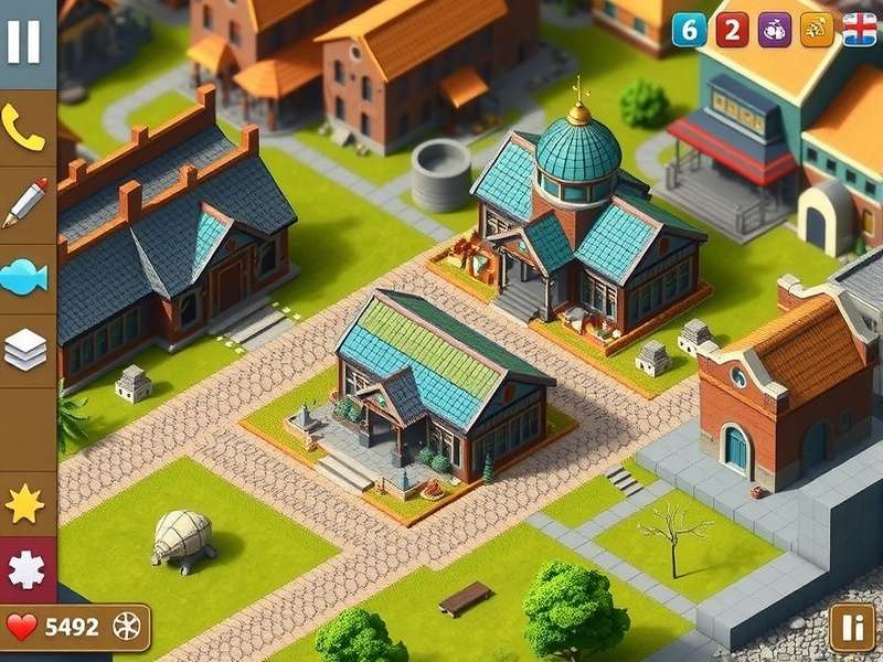 Township city overview with farms and factories — Township Wiki India