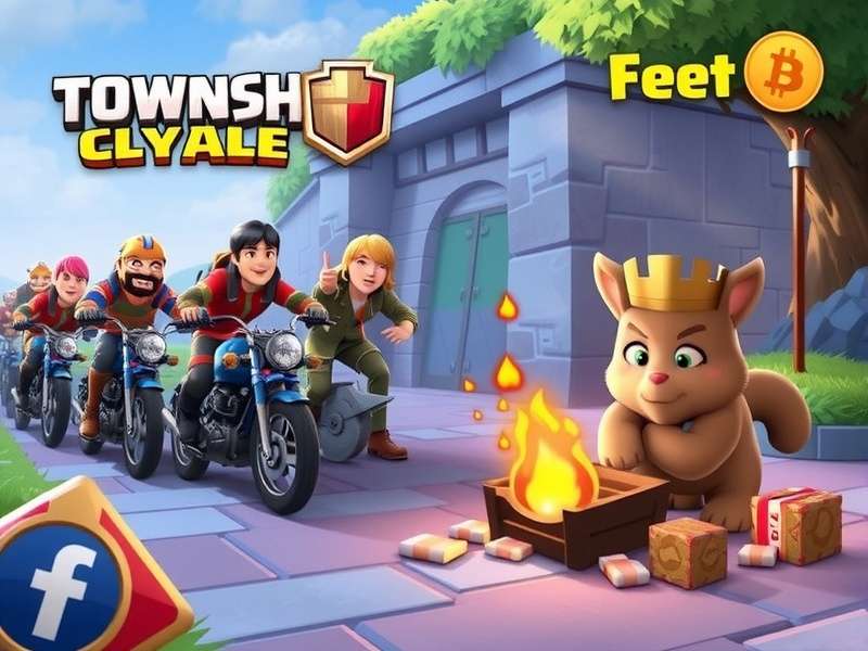 Township promo code active banner showing exclusive rewards and gameplay boost for Indian players